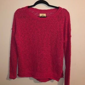 HOT PINK HOLLISTER SWEATER